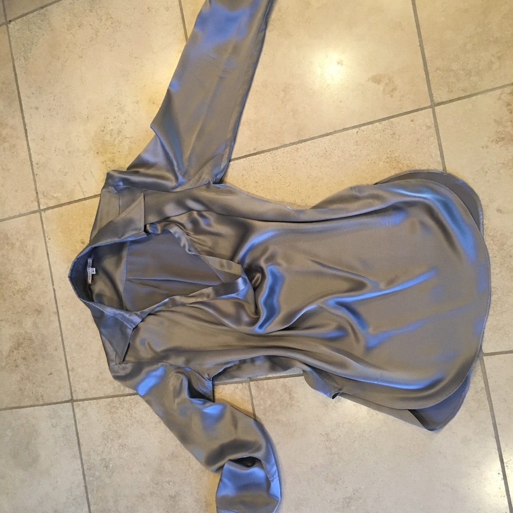 Carol Capek Satin Blouse